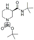 4-叔丁氧羰基-2(S)-哌嗪叔丁酰胺结构式_150323-35-6结构式