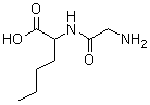 甘氨酰-DL-正亮氨酸结构式_1504-41-2结构式
