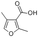 2,4-二甲基-3-甲酸结构式_15058-72-7结构式
