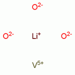 钒酸锂结构式_15060-59-0结构式