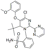 N-[6-氯-5-(2-甲氧基苯氧基)[2,2’-二嘧啶]-4-基]-4-叔丁基苯磺酰胺结构式_150727-06-3结构式