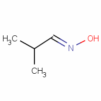 异丁醛肟结构式_151-00-8结构式