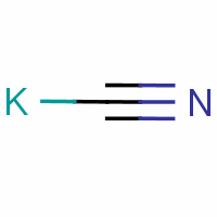 氰化钾结构式_151-50-8结构式