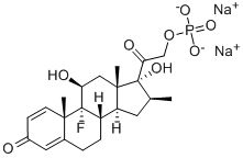 倍他米松磷酸钠结构式_151-73-5结构式