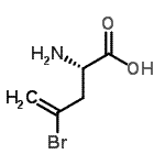 L-2-amino-4-bromo-4-pentenoic acid Structure,151144-96-6Structure