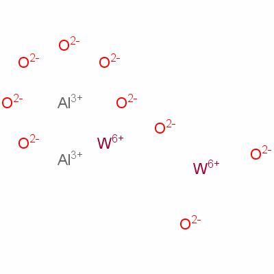 钨酸铝结构式_15123-82-7结构式
