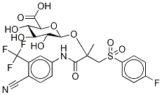 比卡鲁胺O-beta-D-葡糖苷酸结构式_151262-59-8结构式