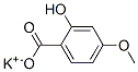 4-甲氧基水杨酸钾结构式_152312-71-5结构式