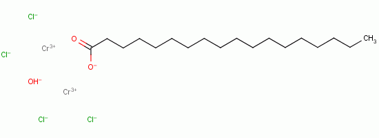 十八烷酸四氯化铬结构式_15242-96-3结构式