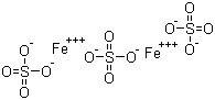硫酸铁结构式_15244-10-7结构式