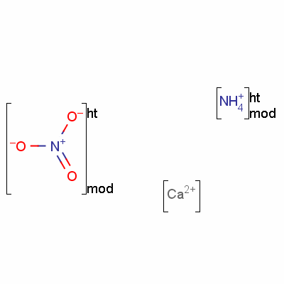 硝酸铵钙结构式_15245-12-2结构式