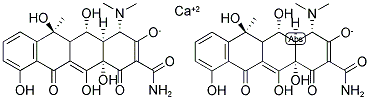 钙氧基四环素结构式_15251-48-6结构式