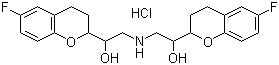 盐酸奈必洛尔结构式_152520-56-4结构式