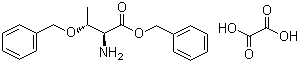 O-苄基-L-苏氨酸苄酯草酸盐结构式_15260-11-4结构式