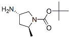 4-氨基-2-甲基-1-吡咯烷羧酸-1,1-二甲基乙酯, (2s-反式)- (9ci)结构式_152673-32-0结构式