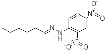 己醛-DNPH结构式_1527-97-5结构式