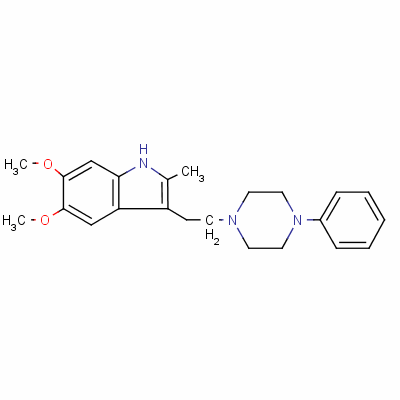 氧苯哌吲哚结构式_153-87-7结构式