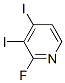 2-氟-3,4-二碘吡啶结构式_153034-83-4结构式