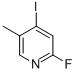2-氟-4-碘-5-甲基吡啶结构式_153034-94-7结构式