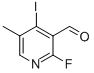 2-氟-4-碘-5-甲基-3-吡啶甲醛结构式_153034-96-9结构式
