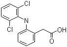 双氯芬酸结构式_15307-86-5结构式