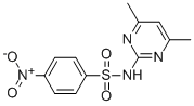 N-(4,6-二甲基-2-嘧啶)-4-硝基苯磺酰胺结构式_153312-38-0结构式