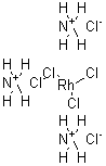 氯铑酸铵结构式_15336-18-2结构式