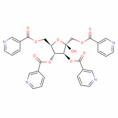 尼可呋糖结构式_15351-13-0结构式