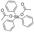 三苯基二醋酸锑结构式_1538-62-1结构式