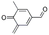 (9ci)-5-甲基-3-亚甲基-4-氧代-1,5-环己二烯-1-羧醛结构式_153873-03-1结构式