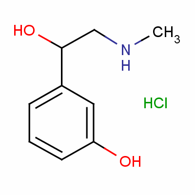 去氧肾上腺素结构式_154-86-9结构式