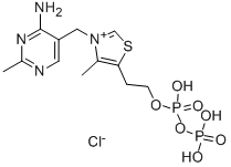 焦磷酸硫胺素结构式_154-87-0结构式