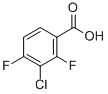 3-氯-2,4-二氟苯甲酸结构式_154257-75-7结构式