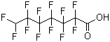 7H-十二氟庚酸结构式_1546-95-8结构式