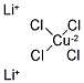 四氯铜酸锂结构式_15489-27-7结构式