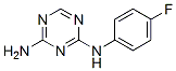 N-(4-氟-苯基)-[1,3,5]三嗪-2,4-二胺结构式_1549-50-4结构式