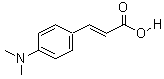 4-二甲基氨基肉桂酸结构式_1552-96-1结构式