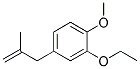 (9ci)-2-乙氧基-1-甲氧基-4-(2-甲基-2-丙烯基)-苯结构式_155583-50-9结构式