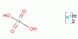 碲酸钾结构式_15571-91-2结构式