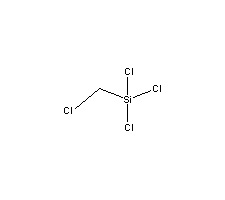 (氯甲基)三氯硅烷结构式_1558-25-4结构式