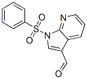 1-苯磺酰基-1H-吡咯并[2,3-b]吡啶-3-甲醛结构式_155819-08-2结构式