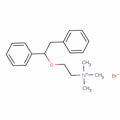 比苯溴铵结构式_15585-70-3结构式
