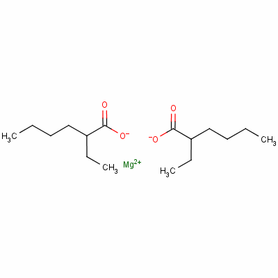2-乙基己酸镁结构式_15602-15-0结构式