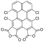1,6,7,12-四氯-3,4,9,10-苝四甲酸二酐结构式_156028-26-1结构式
