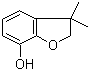 呋喃酚结构式_1563-38-8结构式