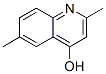 2,6-二甲基-4-羟基喹啉结构式_15644-82-3结构式