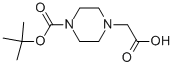 4-Boc-1-哌嗪乙酸结构式_156478-71-6结构式