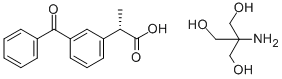 右旋酮洛芬氨丁三醇结构式_156604-79-4结构式