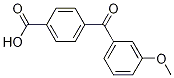 4-(3’-Methoxybenzoyl)benzoic acid Structure,156727-76-3Structure