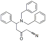 4-S-N,N-二苄基氨基-3-氧代-5-苯基戊腈结构式_156732-12-6结构式